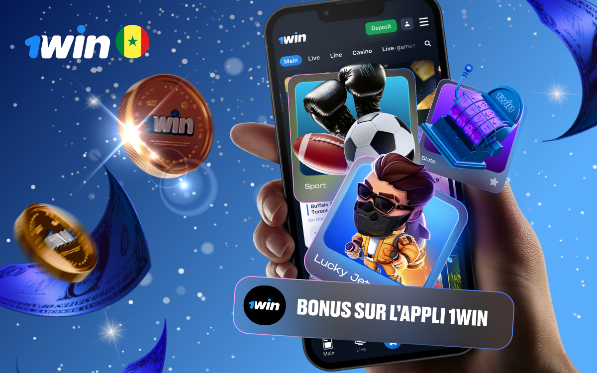 1win Sénégal, télécharger l'app casino mobile